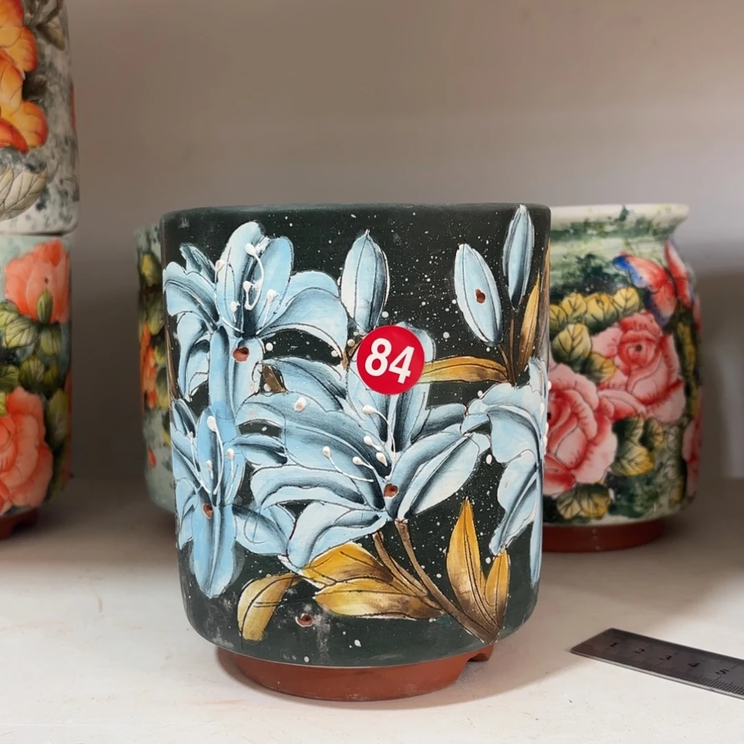 景德镇手绘花盆陶瓷12/15