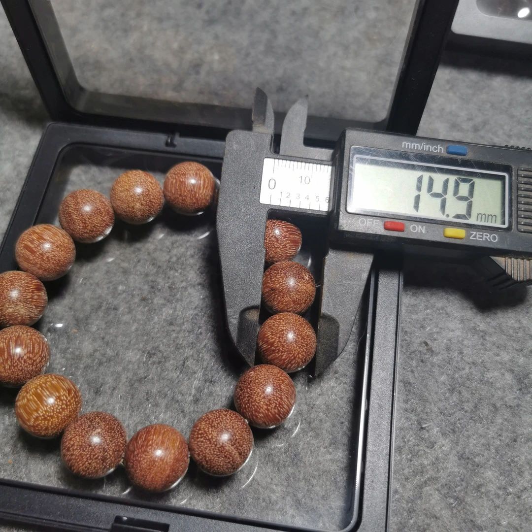 07,铁梨木卡15尺寸15颗精品无暇,纯手工制作无科技一物一拍。