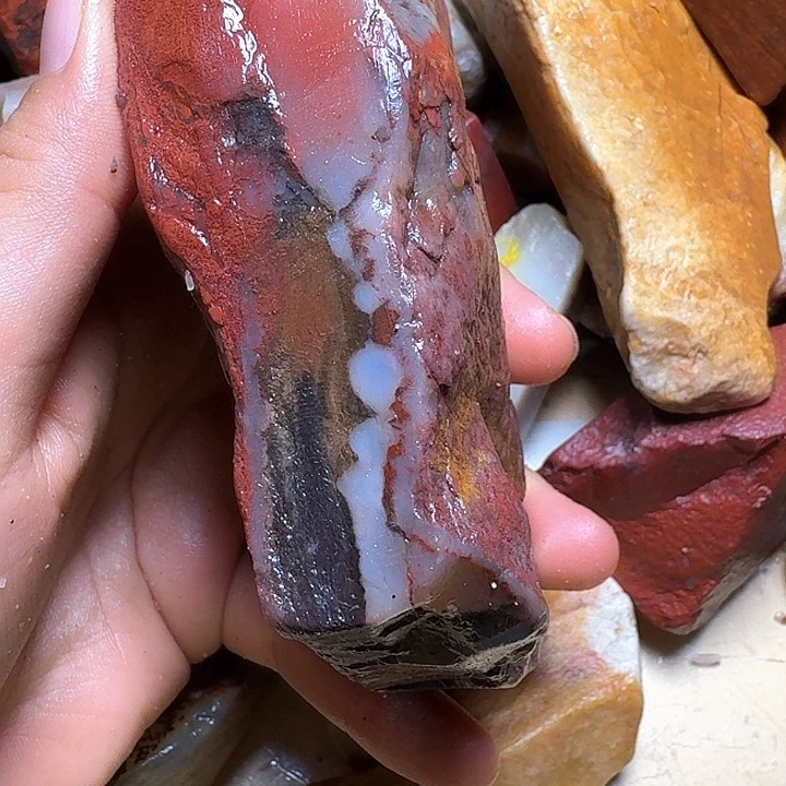 三***七寿山石寿山石的颜色
