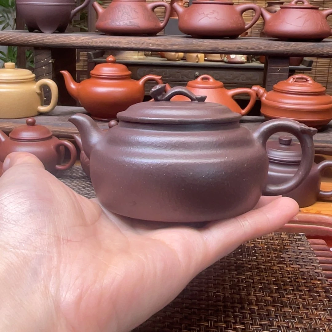 茶壶紫砂宜兴原矿紫砂手工制150