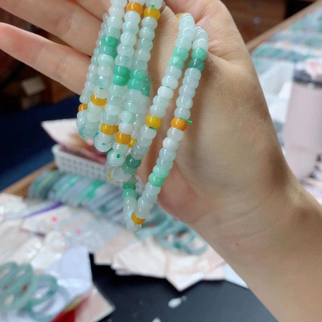 未镶嵌手链翡翠翡翠