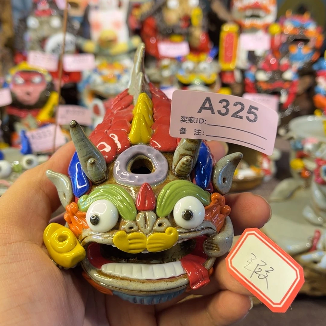 泥塑纯手工茶宠摆件