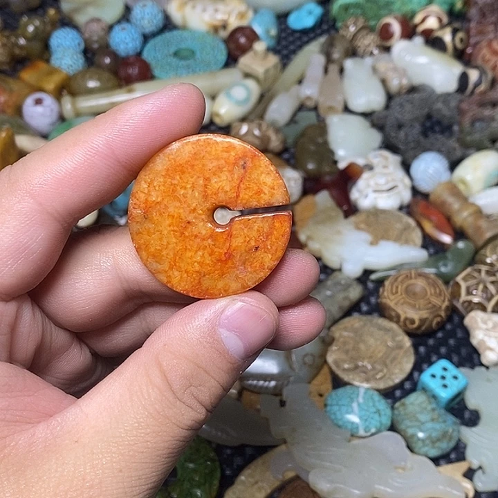 和田玉未镶嵌颈饰8
