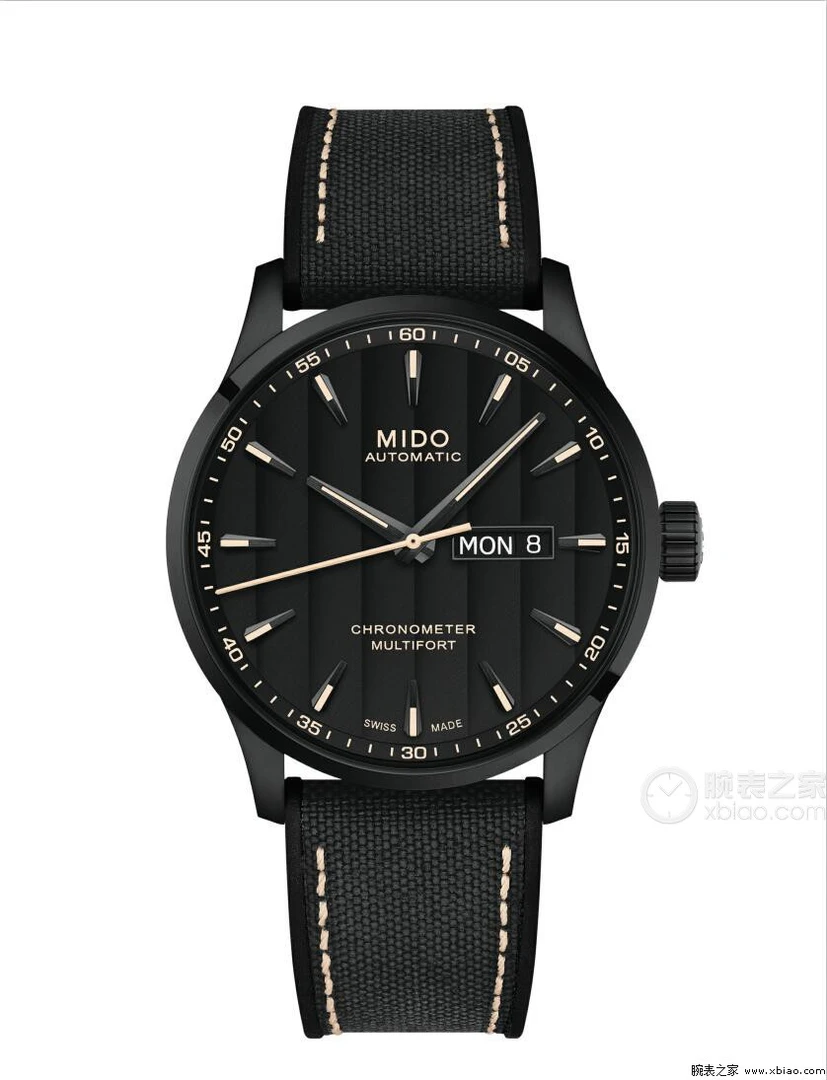 99新 Mido/美度 名奢/美度舵手黑盘皮带80机芯/42表径/天文台认证