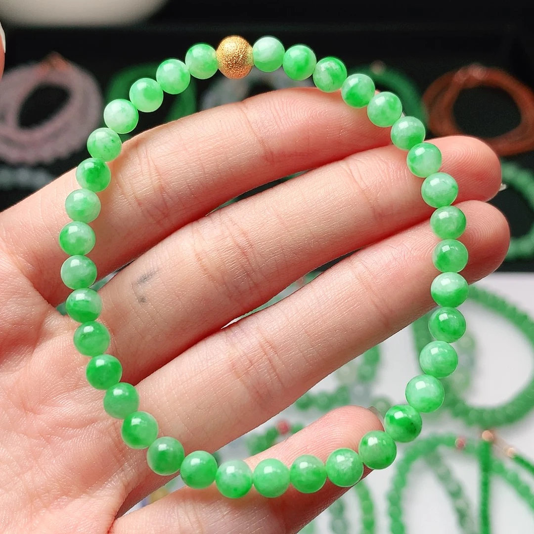 翡翠未镶嵌手链翡翠