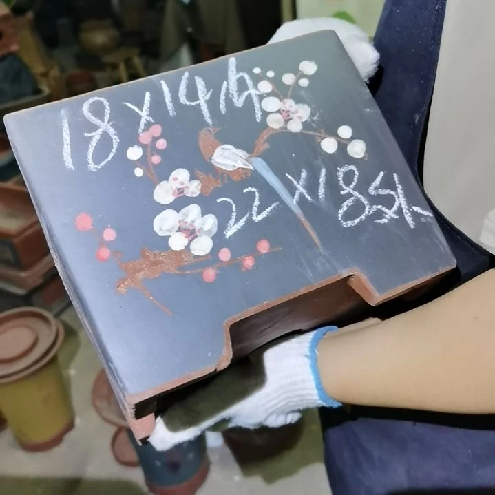 紫砂花盆紫砂花盆放漏大促销