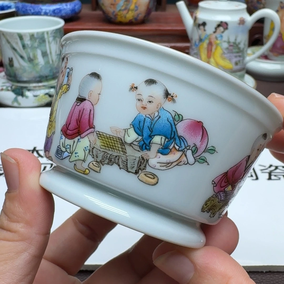景德镇手工手绘展示