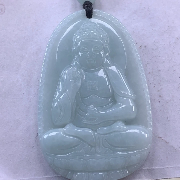 颈饰未镶嵌翡翠阿弥陀佛吊坠