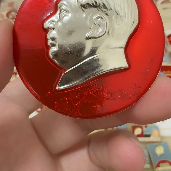 铝润*佳毛爷爷像章