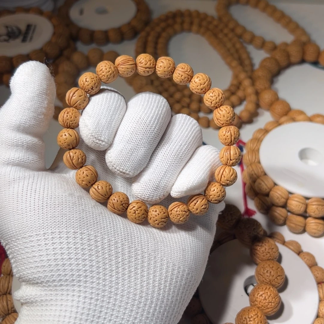 桃核吊坠10.3尺寸小金豆单圈