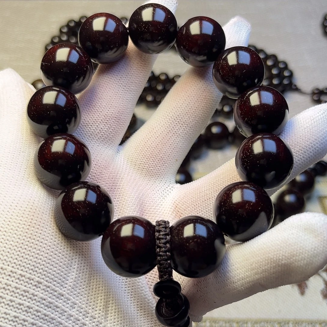 檀香紫檀（小叶紫檀）1.8 13颗多星