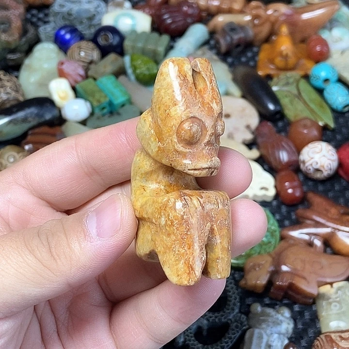 和田玉未镶嵌颈饰29