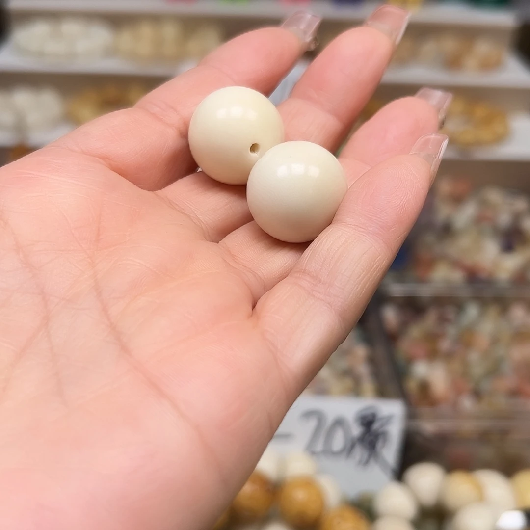 用***7菩提根/象牙果手串通货牙果圆2颗