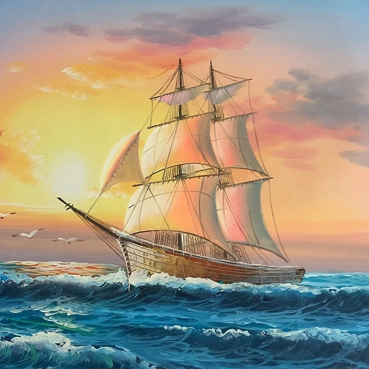 油画50*60手绘油画