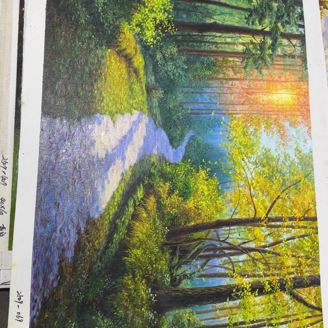 油画你在我心里是个