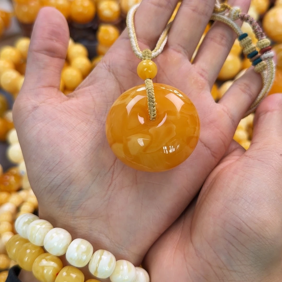 琥珀未镶嵌珠宝奇石35g