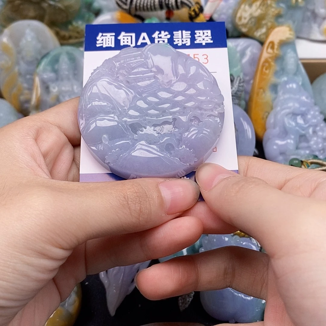 吊坠(不含链)未镶嵌翡翠