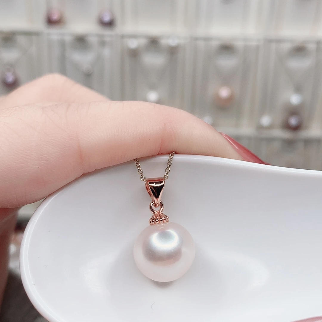 淡水珍珠合金吊坠(不含链)