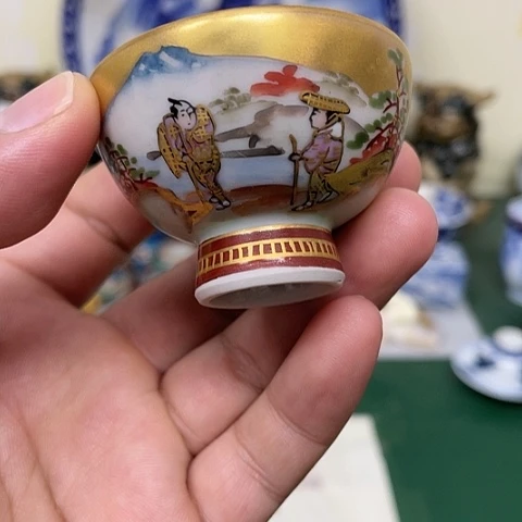 【闪购商品】碟中古工艺品回流瓷器