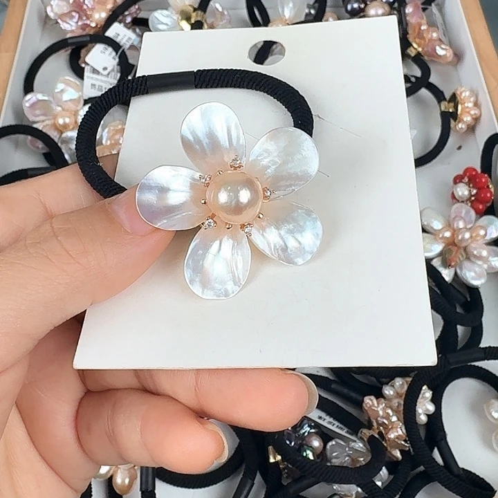 未镶嵌发饰淡水珍珠