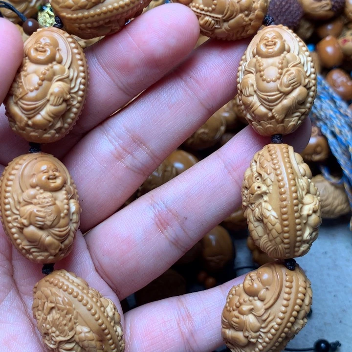 橄榄核手串/手链头一次