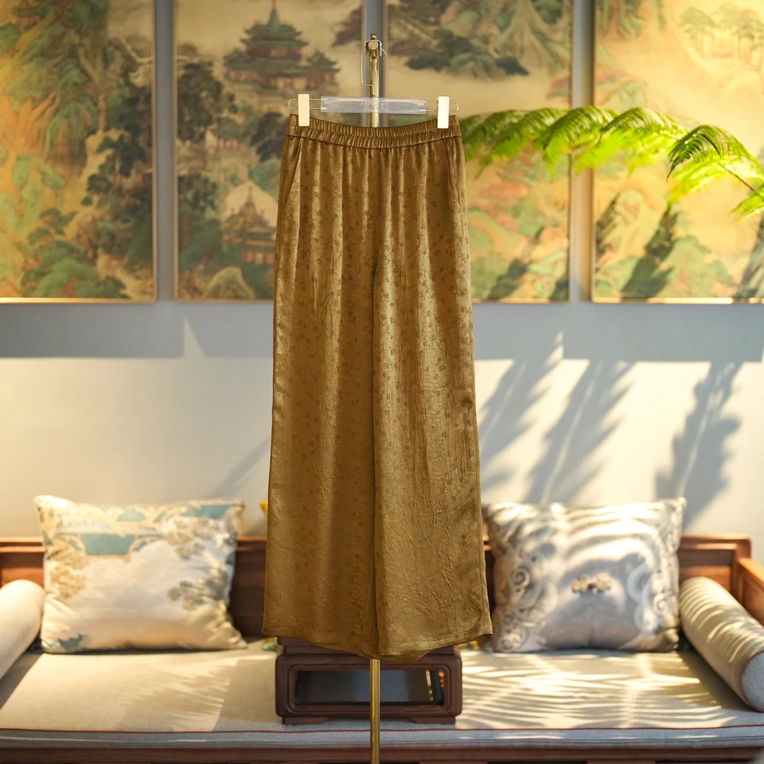 蓝大【彦洋】新中式长裤7443