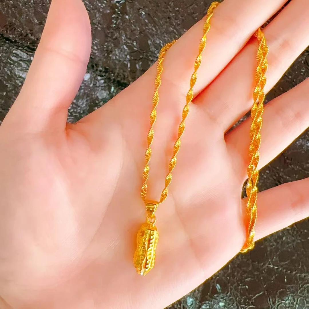 铜合金吊坠 花生吊坠