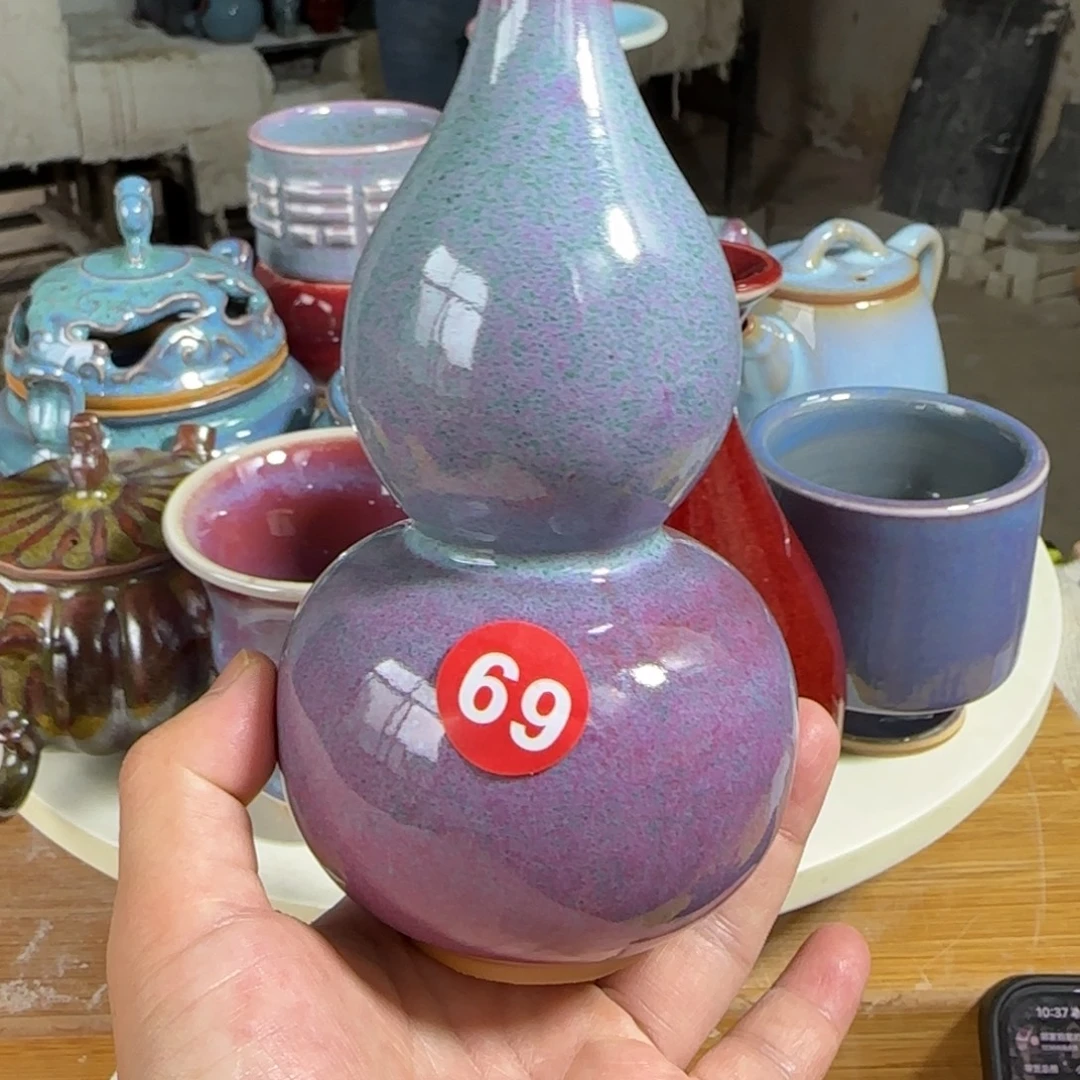 摆件郑家钧窑摆件