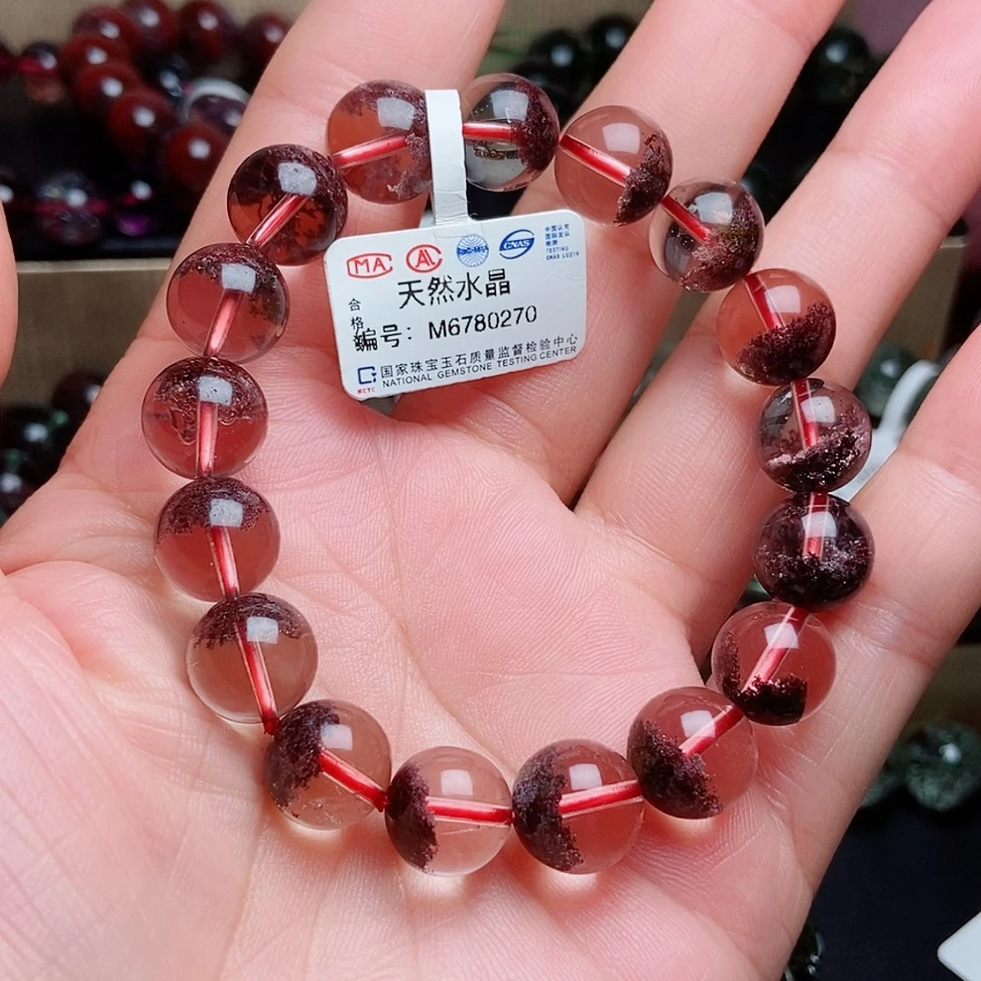 未镶嵌水晶手链红幽灵11➕
