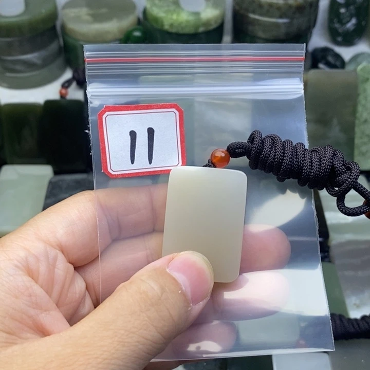 未镶嵌和田玉珠宝半成品墨***生