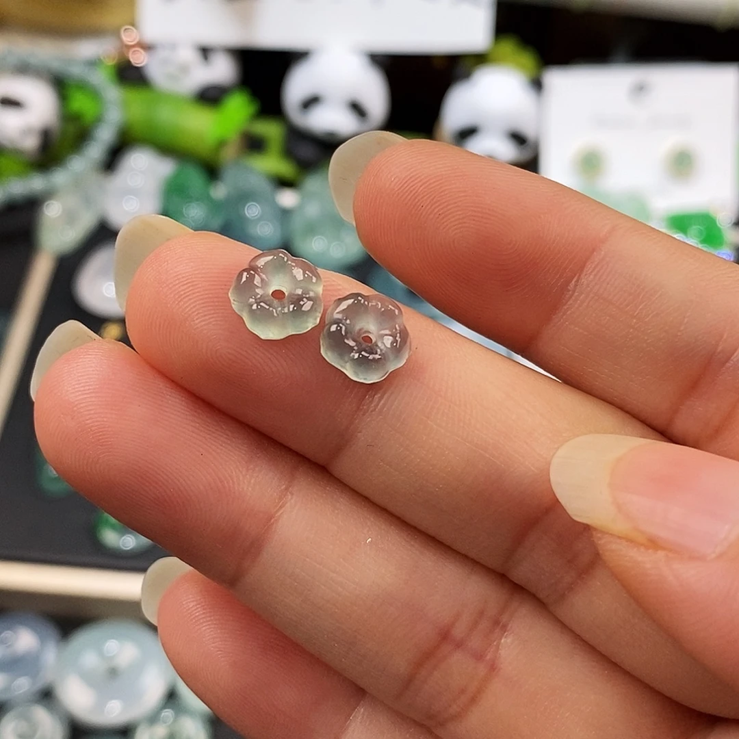 翡翠未镶嵌颈饰冰种小花福利