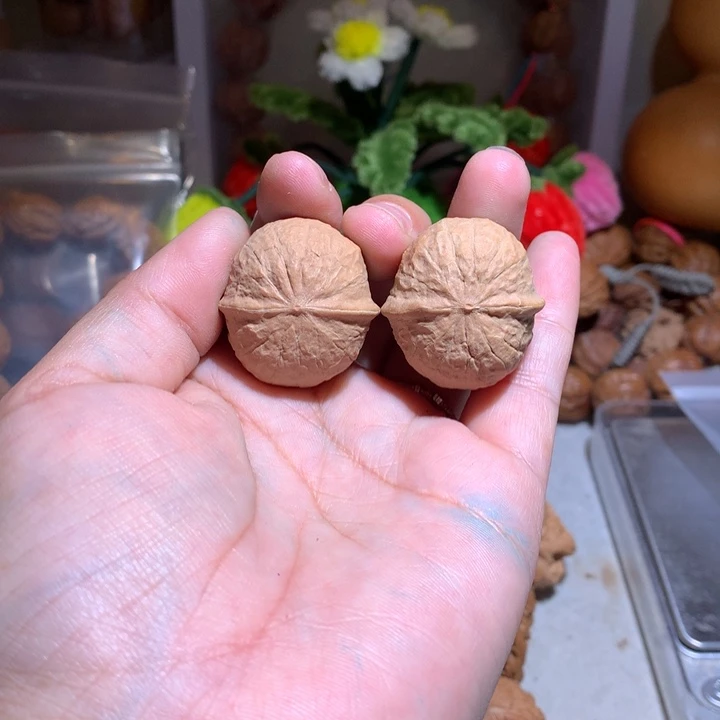 核桃手串/手链熊**红30木鱼元宝