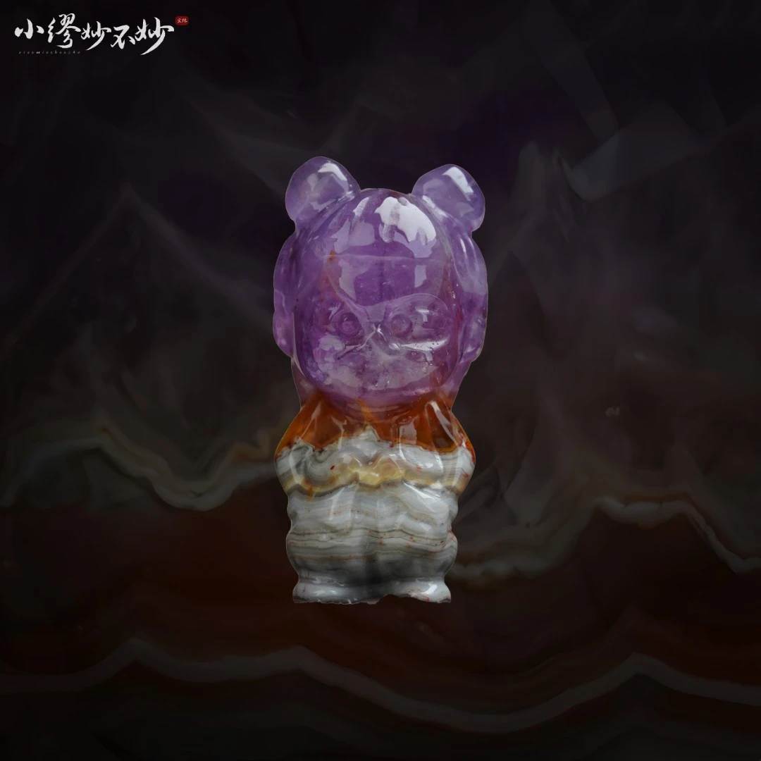 【缪老师严选】sj2951 暮山紫极光吊坠 多样性发其一