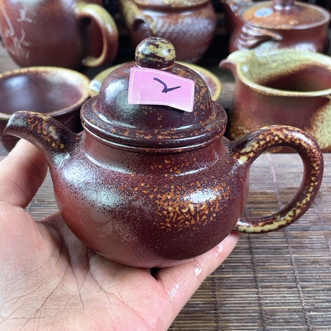 【闪购商品】柴烧茶壶180毫升左右瑕疵处理