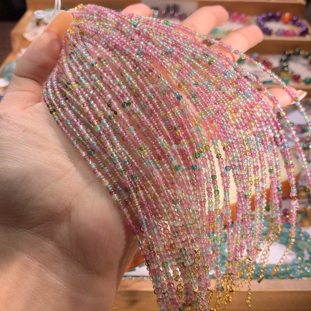 手串未镶嵌碧玺多样性发货其一