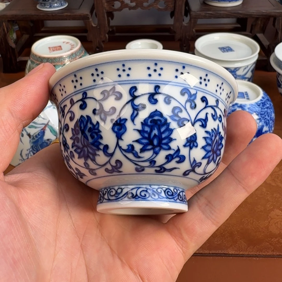 瓷片景德镇瓷器手工手绘