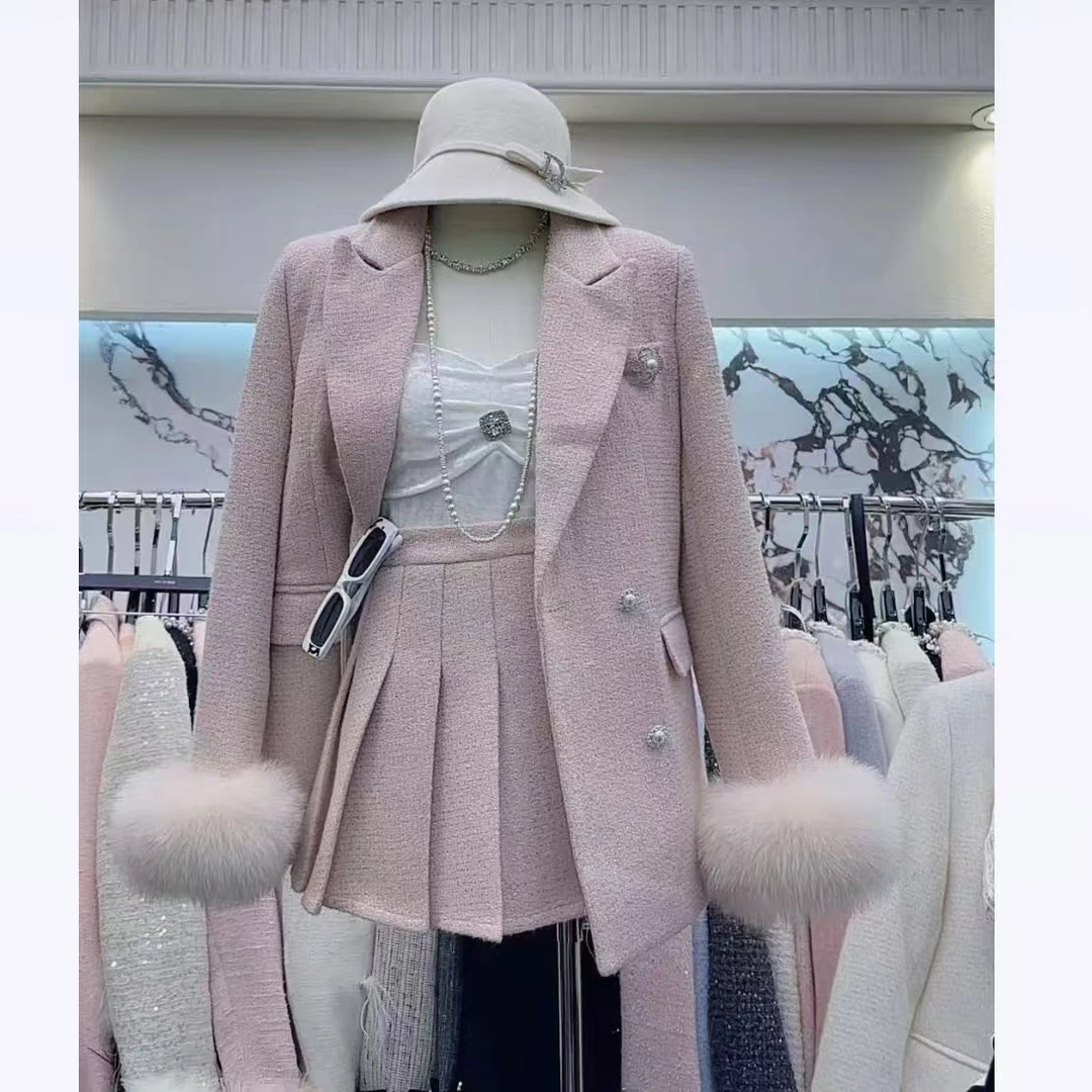 W00778 小香风时尚套装