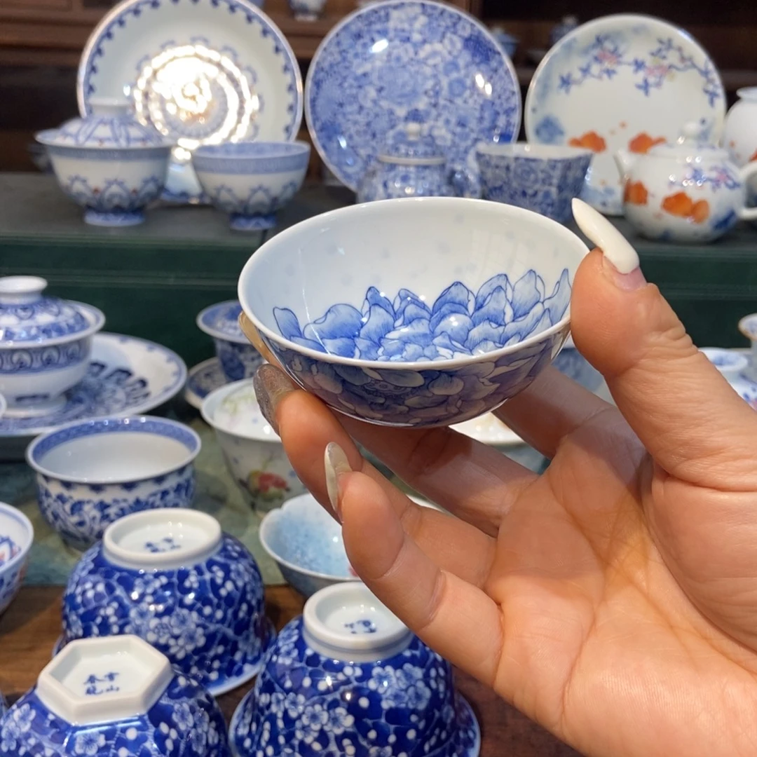 雪山春晓荷花谱洱杯