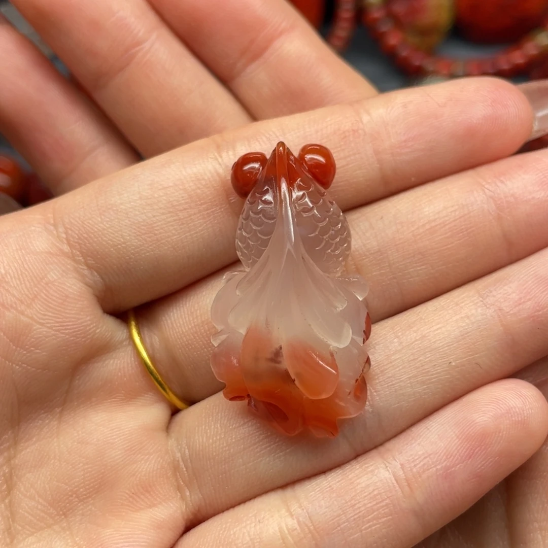 南红玛瑙未镶嵌配饰