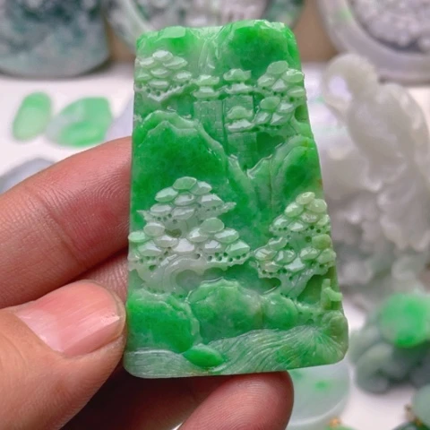 定制翡翠未镶嵌翡翠