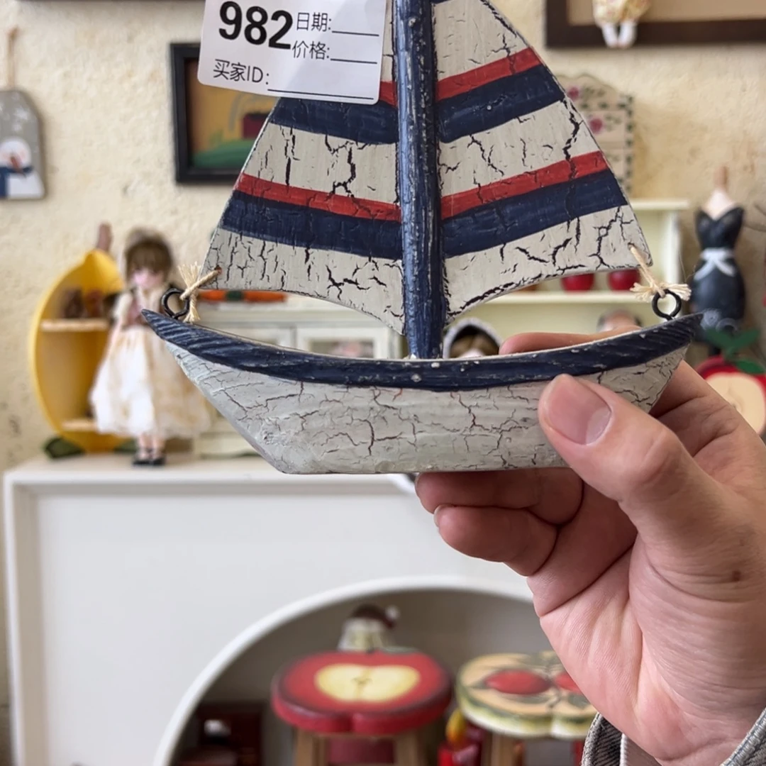 木默认微瑕微脏！外贸样品摆件挂件982