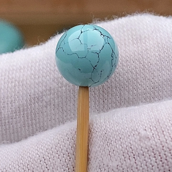 绿松石未镶嵌珠宝奇石9.5