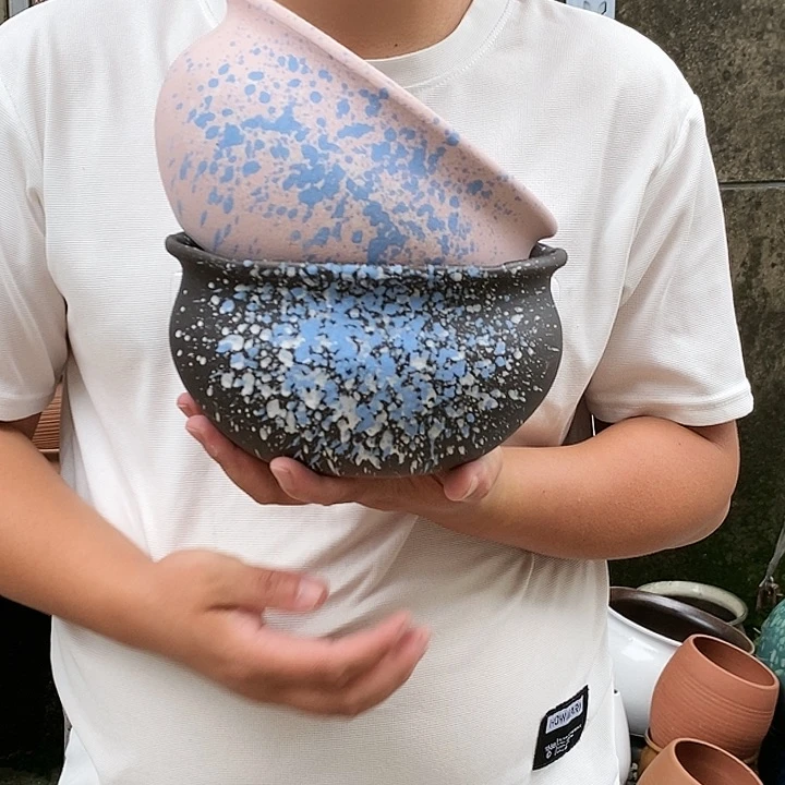 紫砂花盆口20高11福利