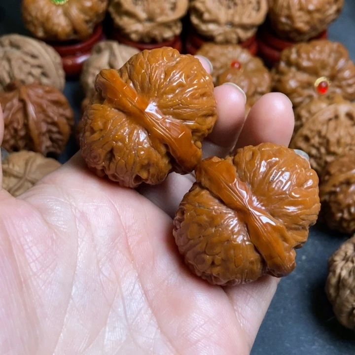 把件文玩核桃元宝