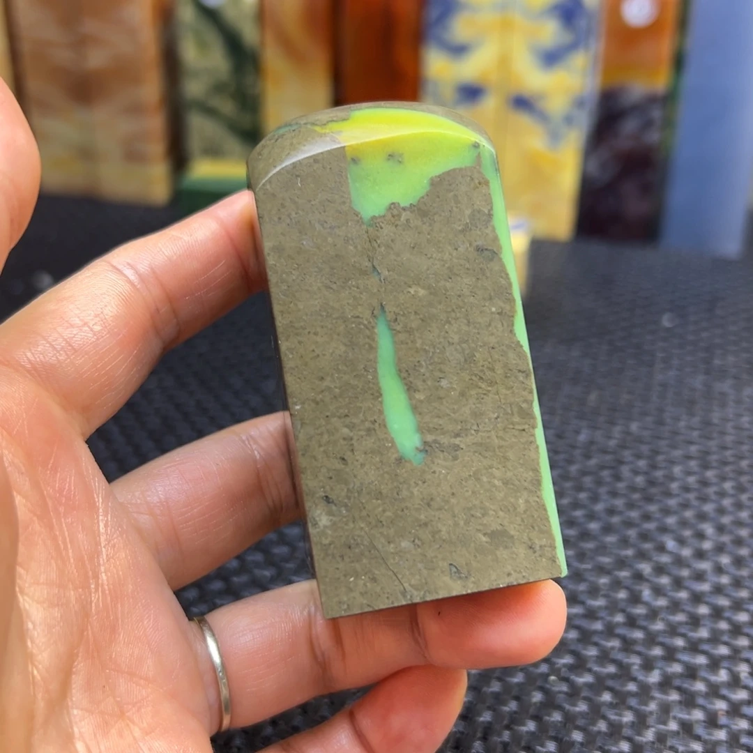 白***岛南美石印章石印章石