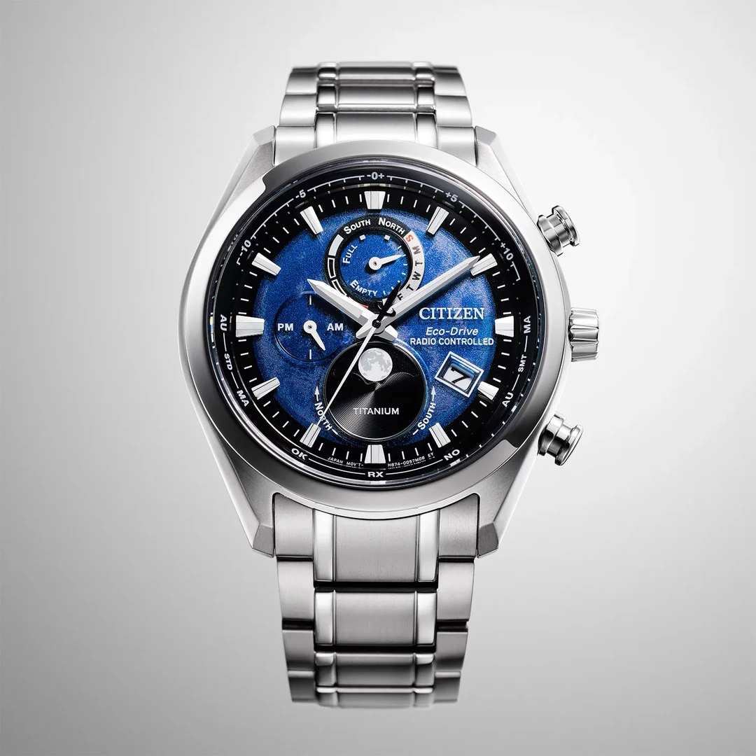 Citizen/西铁城（香港直邮）ATTESA舒博钛光动能电波男表BY1010-81L