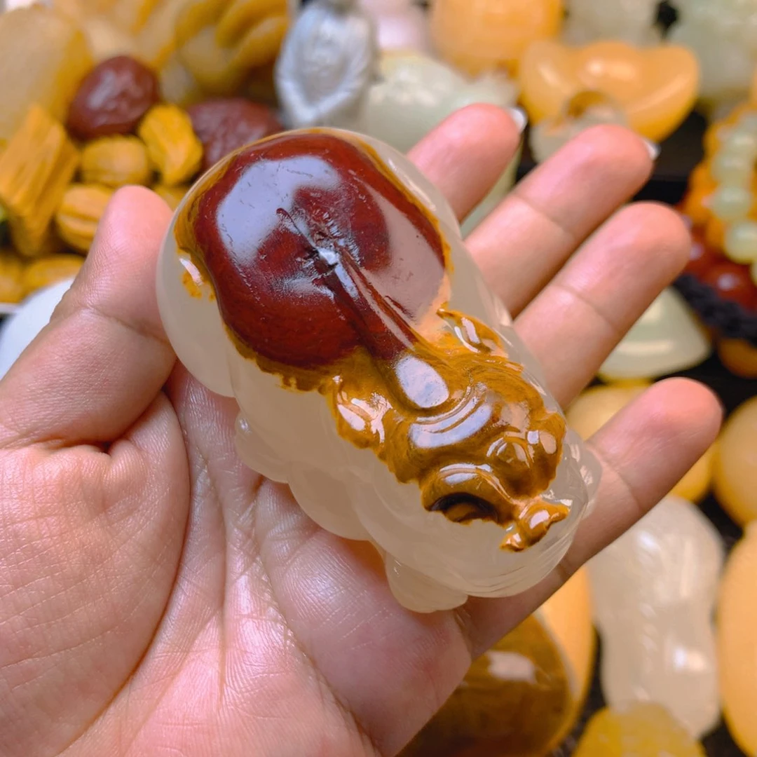 用****7新疆五彩石貔貅