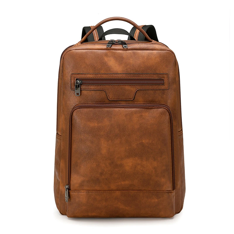 源头工厂定制品质商务出行笔记本背包英伦风拓展商务出差背包