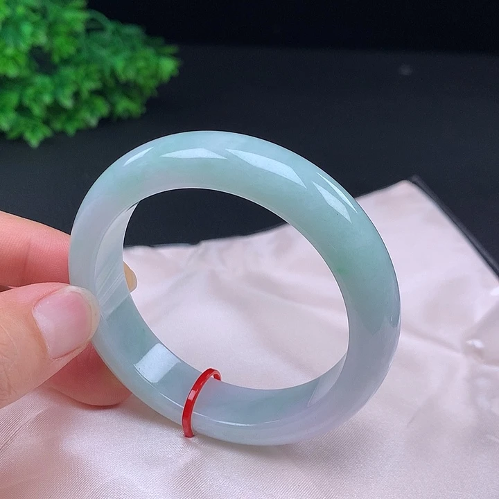 翡翠未镶嵌手镯53圈口431814