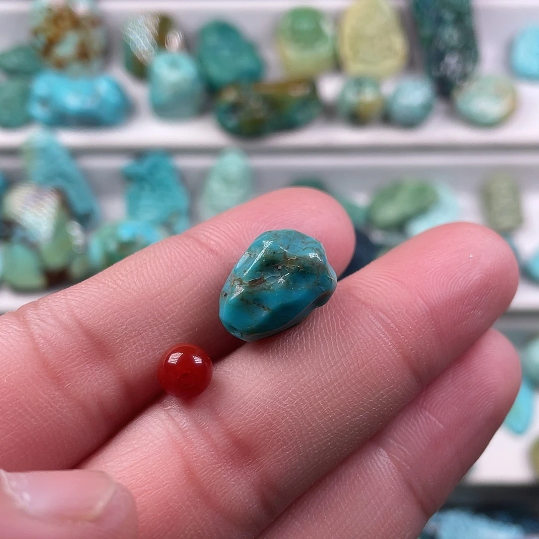 南红玛瑙未镶嵌颈饰